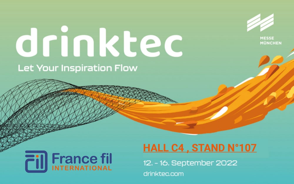 Visit France fil at Drinktec 2022 PET Preforms containers